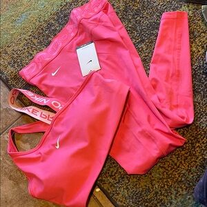Nike hot pink Activewear Set